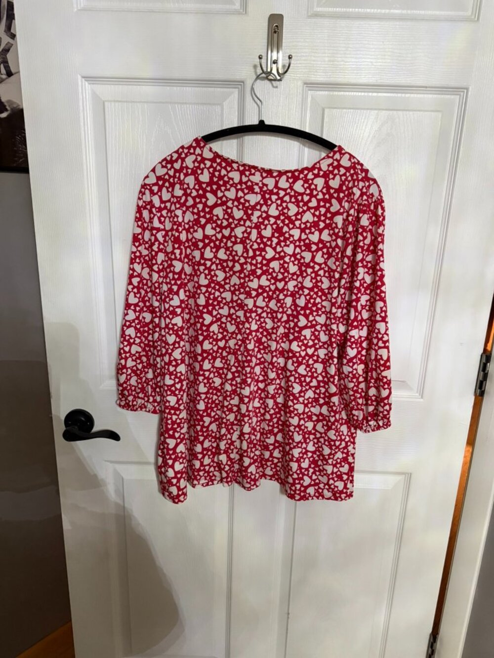 Como Woman Heart 3/4 Blouse
